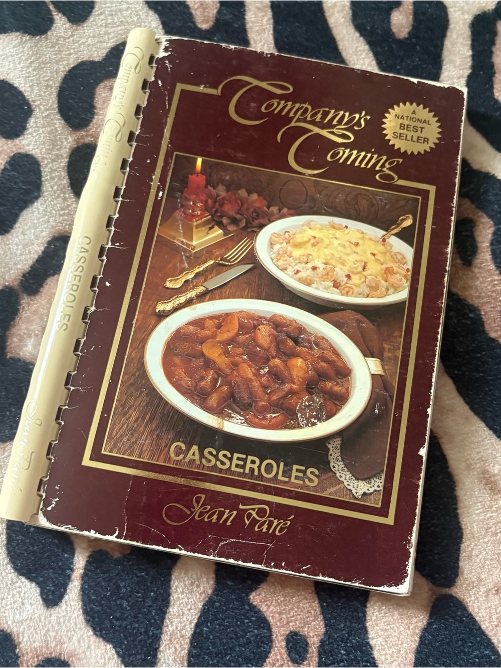 Company's Coming Casseroles Cookbook Recipe Book